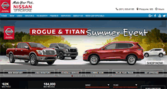 Desktop Screenshot of nissanofpicayune.com